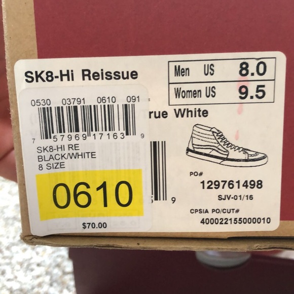 High Top Vans - Picture 4 of 4